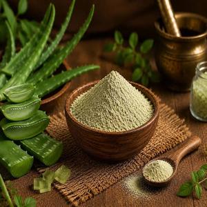 Polvo de Aloe Vera Natural, Extracto Botánico Fino para Fórmulas de Cuidado de la Belleza, Acondicionamiento de la Piel, Suministro para Fabricación de Cosméticos - Product Image 1