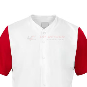 Up Design <b>International</b> Factory Made Unique Design Short Sleeve Breathable Baseball Jersey Custom Logo Printed for Unisex - Product Image 6