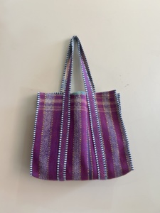 Bolso Tote Reversible Hecho a Mano Estilo Boho Vintage Kantha para Mujer, Bolso de Compras - Product Image 5