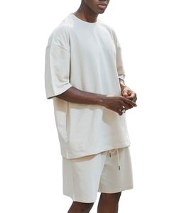 2025เครื่องแต่งกายแนวสตรีทแห้งเร็วสำหรับผู้ชายชุดกางเกงขาสั้นสองชิ้นและเสื้อยืดสำหรับฤดูใบไม้ร่วงฤดูร้อน - Product Image 4