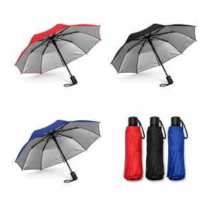 Paraguas Personalizado con Logotipo Impreso en Serigrafía para Regalo Corporativo, Diseño OEM, Uso en Exteriores contra Lluvia y Sol, Venta al Por Mayor, MOQ Bajo - Product Image 1