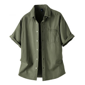 เสื้อเชิ้ตชายหาดฮาวายพิมพ์ลายสำหรับผู้ชาย ปรับแต่งได้ คอจีน ระบายอากาศดี ติดกระดุม เหมาะสำหรับใส่ไปชายหาด - Product Image 5