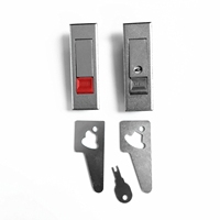 Loquet de plan pour armoire de serveur ZDC, ANSI Grade 2, 2 clés, entraxe 60mm, vente en gros usine, prix compétitif
