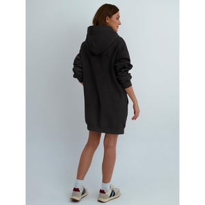 Sudaderas con capucha extragrandes personalizadas para mujer, de forro polar, corte holgado, hombros caídos, con bolsillo, lisas, al por mayor - Product Image 6