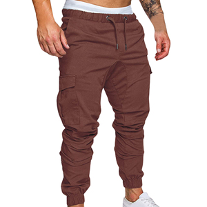 Pantalones Cargo Personalizados para Hombre, Pantalones Utilitarios con Múltiples Bolsillos, Ropa Casual de Calle, Venta al por Mayor, OEM, ODM, Marca Privada - Product Image 4