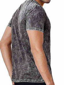 Camiseta para Hombre con Efecto Desgastado - Estilo Retro Mineral - Algodón Peinado Premium - Estilo Transpirable - Corte Vintage Atemporal - Product Image 4