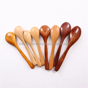 Cuchara de Madera Hecha a Mano de Primera Calidad con Acabado Natural Suave para Cocinar, Servir y Uso Diario en la Cocina - Product Image 6