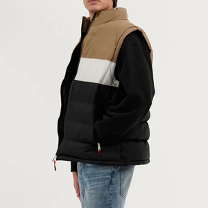 Gilet matelassé pour homme personnalisé, mode hiver, tissu triple protection, imperméable et chaud, logo personnalisé - Product Image 3