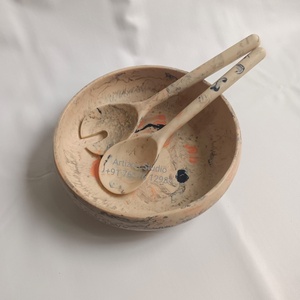 Cuchara de servidor de ensalada de resina de diseño único de Venta caliente ecológica con acabado mate entrega rápida a precio asequible desde la India - Product Image 4