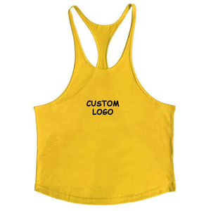 Custom Summer Cotton <b>Men</b> Gym Workout Tank Tops, <b>Singlet</b> Gym Sleeveless Undershirt Stringer Workout Back Tank Top <b>for</b> <b>Men</b> Women - Product Image 2