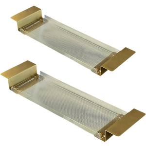 Plateau de bain extensible en acrylique transparent élégant, léger et multifonctionnel, pour salle de bain de mariage, avec un design moderne - Product Image 4