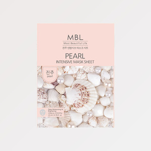 Mascarilla facial coreana Embiel Pearl Intensive Mask Sheet, 10 unidades, mascarilla facial coreana, mascarilla en lámina, mascarilla facial - Product Image 3