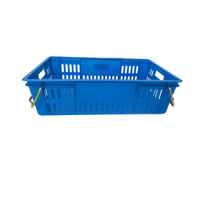 Ventilated PP <b>Plastic</b> Vegetable Harvest Basket Fruit Produce <b>Crate</b> Agricultural Picking Tray - Product Image 5