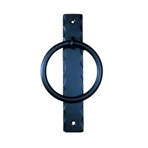 Pomo de puerta de hierro forjado a mano con acabado en polvo de diseño moderno para puertas y herrajes de puertas de cocina. - Product Image 4