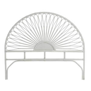 Tête de lit murale en rotin pour chambre à coucher, fabriquée au Vietnam, vente en gros, moderne, en rotin blanc, en forme d'arche, pour lit - Product Image 6