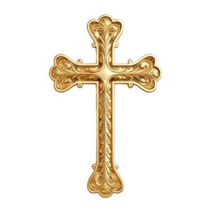 Cruz de latón puro para culto religioso cristiano, decoración de altar de iglesia y artículo de regalo sagrado - Product Image 6