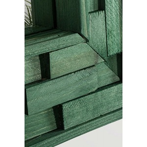 Espejo de Pared de Madera Reciclada, Estilo Rústico, para Interiores de Casas de Campo, Espejo Colgante al por Mayor - Product Image 4