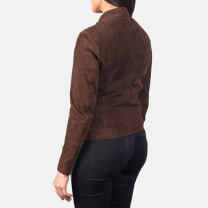 Veste d'extérieur pour femmes en peau de mouton, daim doux, imperméable, respirante, vêtements chauds d'hiver, coupe tendance pour les tenues quotidiennes - Product Image 2