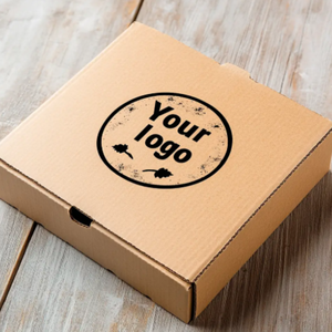 Corrugated <b>Pizza</b> <b>Boxes</b> Wholesale Durable Food Grade Packaging with Custom Branding - Product Image 1