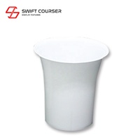 Vase en plastique moderne pour décoration de mariage et de maison, utilisation par les fleuristes, modèle plat à assembler, pour intérieur et extérieur, modèle d'exposition Swift Courser