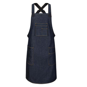 Professional Manufacturer Wholesale Chef Uniform Bib Kitchen <b>Apron</b> Cotton Custom <b>Aprons</b> <b>Men</b> Women with Pockets <b>Cooking</b> Workwear - Product Image 6