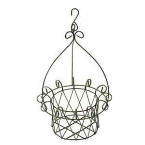 Paniers muraux en fil métallique vintage, jardinières suspendues décoratives en fer pour la décoration intérieure et extérieure du jardin et du balcon - Product Image 1