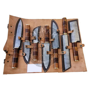 Top Grade In Stock Damascus <b>Kitchen</b> <b>Knife</b> Set Best Material Low Moq Damascus <b>Kitchen</b> <b>Knife</b> Set - Product Image 1