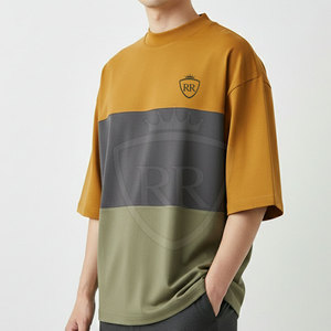 เสื้อยืดทรงบ็อกซี่ทันสมัย ผ้าฝ้าย 100% ระบายอากาศได้ดี ทนทาน สไตล์ลำลองแนวสตรีท - Product Image 2