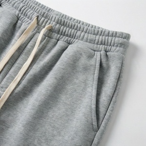 Unisex Gray Hooded <b>Tracksuit</b> Set Geometric Print Casual Sweatshirt and Pants Full Length Drawstring Design Autumn Wear - Product Image 6