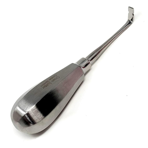 Separador y abridor de coronas dentales profesional |   Elevador de Extracción con Punta Curva en Ángulo Recto de 90 Grados y Mango Ergonómico Hueco - Product Image 1
