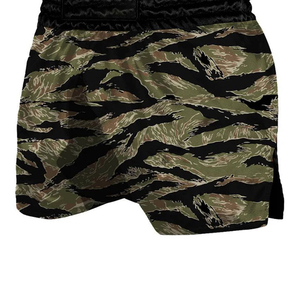 Shorts de boxe décontractés pour hommes, été, logo et design personnalisés, shorts de compression élastiques, vêtements d'arts martiaux, service OEM, Pakistan - Product Image 5