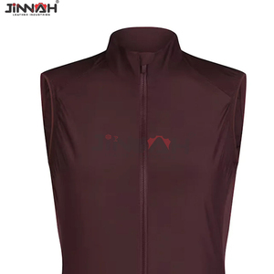 Gilet de cyclisme sans manches coupe-vent pour homme, logo personnalisé, léger, respirant, à prix avantageux, vêtements personnalisés - Product Image 4