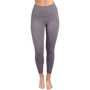 Wholesale Workout Leggings for Women <b>Hot</b> Stylish Fitness Stretch Knitted Mid <b>Waist</b> <b>High</b> Quality Ankle-Length Flared Leg - Product Image 1