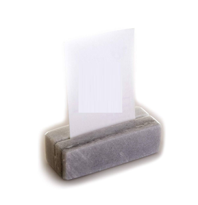 Nuevo Porta Tarjetas de Visita Creativo de Mármol con Base de Madera de Mango, Organizador de Escritorio Multifuncional, Artesanía - Product Image 5