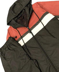 Unisex Reversible <b>Plus</b> <b>Size</b> Hooded <b>Jogger</b> Tracksuit <b>Set</b> Lightweight Breathable Quick Dry Winter Sports Training Streetwear - Product Image 6