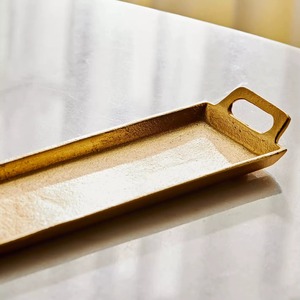 Assured Quality Stainless Steel <b>Tray</b> Amazing Finish Modern Style Premium Metal Serving <b>Tray</b> Nice Pattern Elegant Design - Product Image 4