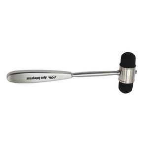 Martillo de Reflejos Neurológico Dejerine Premium de 8 Pulgadas, Instrumento de Percusión de Diagnóstico de Acero Inoxidable de Apto Enterprises - Product Image 2