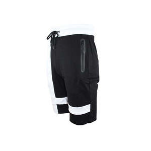Conjuntos de Shorts Casuales de Verano para Hombre al por Mayor, Tejido Transpirable de Punto, Color Sólido, Algodón y Poliéster, Logotipo Frontal, Conjunto Doble - Product Image 4