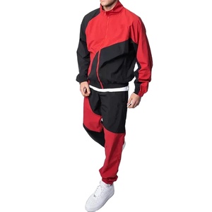 กีฬาคุณภาพสูงสะท้อนแสงขนแกะคลุมด้วยผ้าวอร์มแบบกําหนดเอง Sweatsuit สําหรับผู้ชายวิ่งสวมใส่สําหรับบุรุษ - Product Image 1