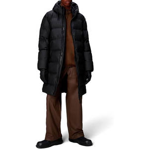 Doudoune imperméable d'hiver avec capuche isolée, légère, poches en polaire, chaude pour le froid, décontractée, pour l'extérieur, à superposer - Product Image 5