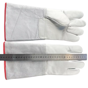 Guantes de Soldadura TIG de Cuero Vacuno de Primera Calidad, Resistentes al Calor y al Fuego, la Mejor Opción para Soldadores, Guantes de Seguridad al Mejor Precio - Product Image 4
