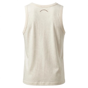เสื้อกล้ามคอกลมแขนกุดผู้ชาย สีพื้น ผ้าฝ้ายระบายอากาศ ใส่สบายๆ - Product Image 2