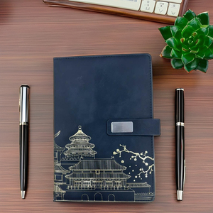 Cuadernos de tapa dura de cuero PU de alta calidad que reflejan el éxito de estilo y cualidades de liderazgo-A granel de Vietnam - Product Image 1