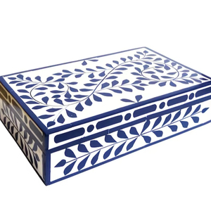 กล่องใส่เครื่องประดับทำมือคุณภาพพรีเมียม ตกแต่งด้วยกระดูกและเขาสัตว์ขัดเงา เป็นมิตรต่อสิ่งแวดล้อม พร้อมลวดลายเฉพาะตัวและดีไซน์ที่ปรับแต่งได้ - Product Image 2