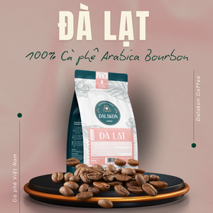 Boissons savoureuses de qualité supérieure, café moulu torréfié moyen acidulé Dalakon Da Lat Arabica Bourbon 0,25 kg, café de haute qualité, caféiné - Product Image 4