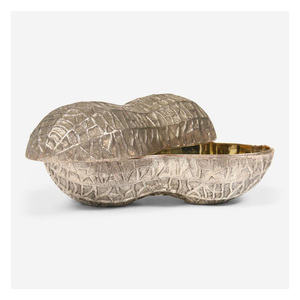 Cuenco Decorativo de Lujo Hecho a Mano en Aluminio, Inspirado en el Arte Indio Sostenible, para Frutos Secos, Ideal para un Estilo de Hogar Exclusivo - Product Image 6