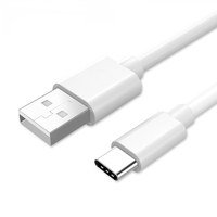 Câble de charge USB-A vers Type-C QC3.0 à charge rapide 3A en PVC 1,2 m