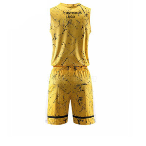 Uniformes de basketball personnalisés de haute qualité en gros, nouveau design, imprimés sur mesure, respirants, options grandes tailles, dernier prix - Product Image 2