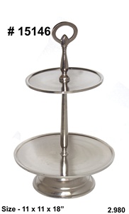 Hermoso Soporte para Pastel de Metal de 3 Niveles, Diseño Moderno y Lujoso, Ecológico, para Uso en Hoteles, Hogares y Bodas - Product Image 2