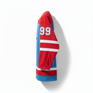 Jersey de Hockey sobre Hielo Personalizado para Hombre, Bordado Tackle Twill, Manga Larga, Ropa Transpirable de Malla - Product Image 3